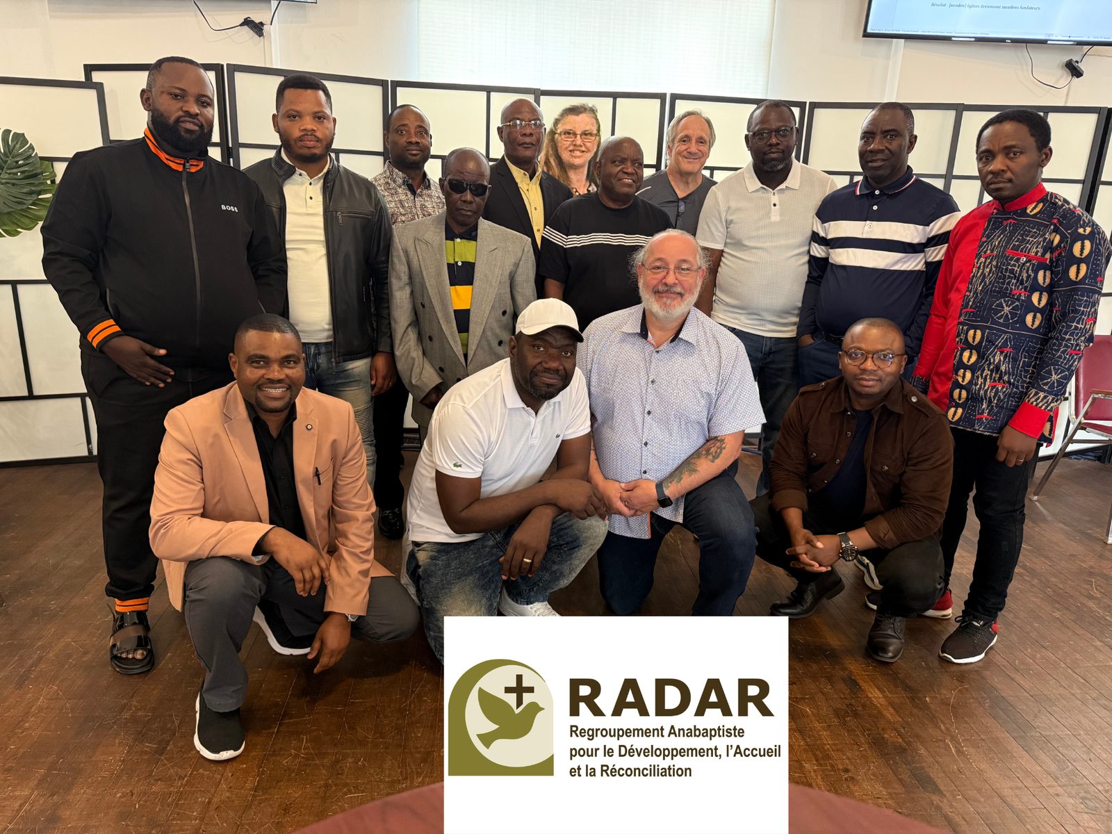 Les fondateurs de RADAR lors de l'Assemblée générale constitutive du 27 septembre 2025