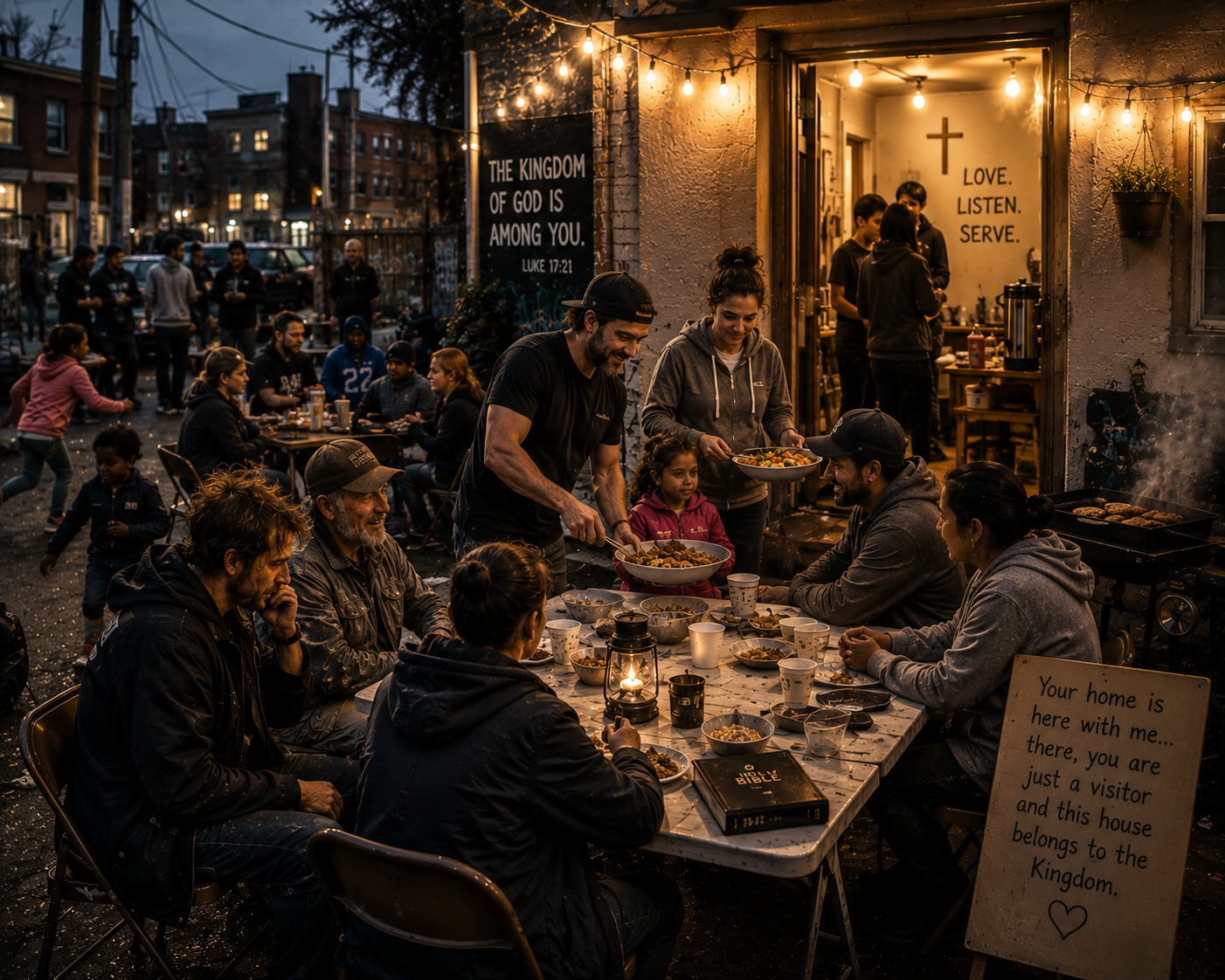 What if we talked about mission — illustration for a Mennonite blog post on mission and discipleship
